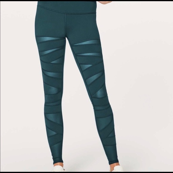 lululemon athletica Pants - EUC Rare Lululemon High Times Tech Mesh Legging 8